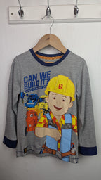 Mothercare Bob The Builder Top - Boys 5 - 6 Years - Little Ones Preloved. Second Hand Children's & Preloved Baby, Kids, Girls & Boys Clothes. UK online