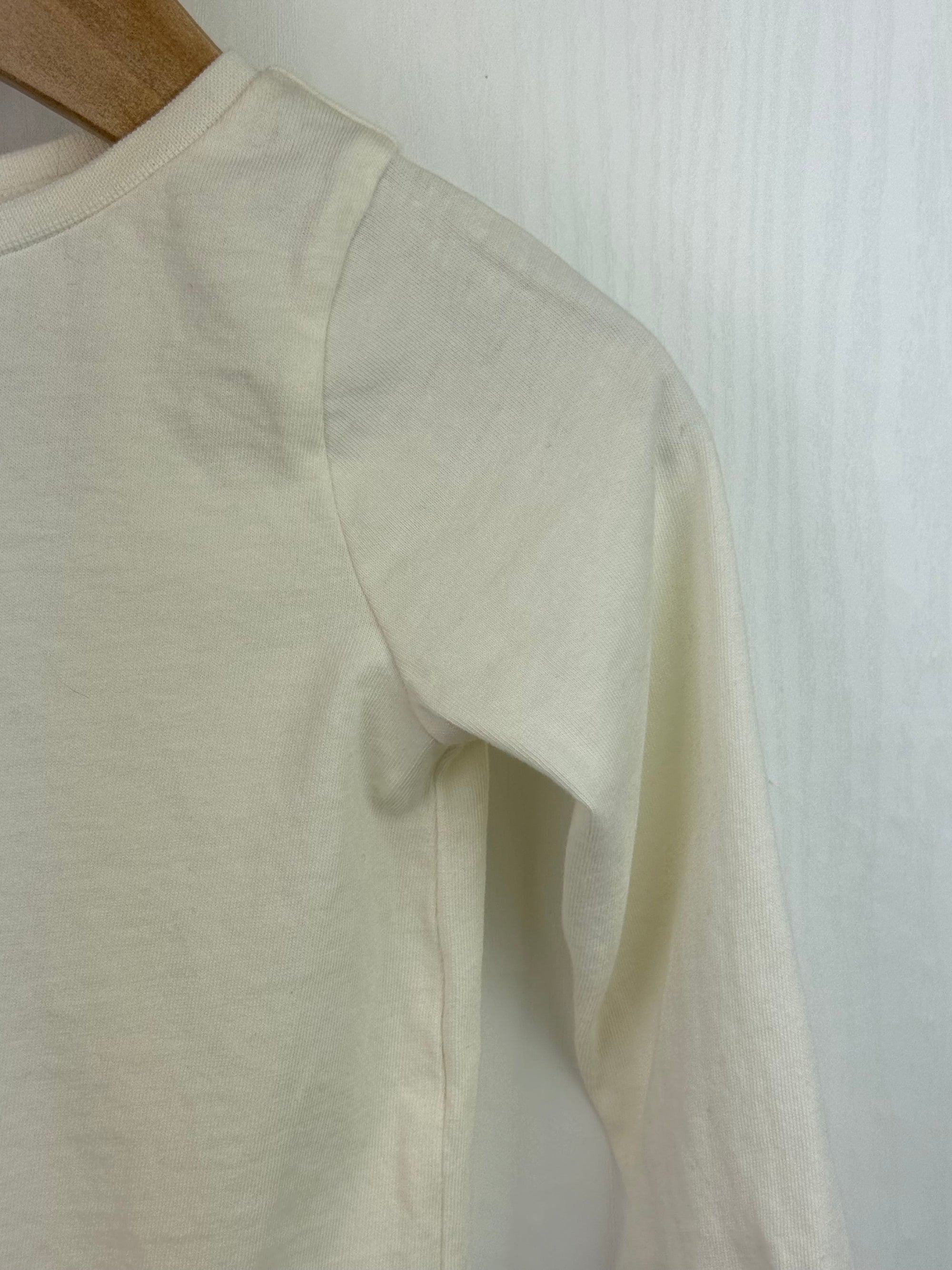 Mothercare Cream Long Sleeve Top - Boys 9 - 12 Months - Little Ones Preloved. Second Hand Children's & Preloved Baby, Kids, Girls & Boys Clothes. UK online