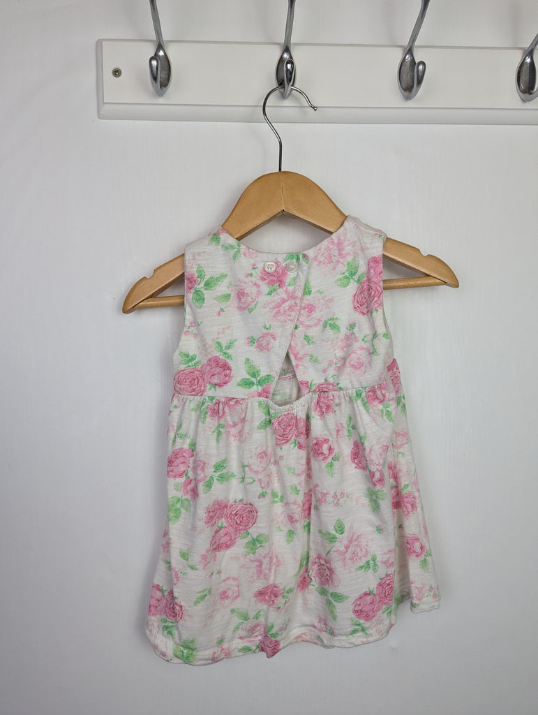 Mothercare Floral Dress - Girls 6-9 Months Little Ones Preloved Used, Preloved, Preworn Baby, Girls & Boys Clothes. Kids & Children's second hand Clothing UK Online. Cheap affordable. Brands including Next, Joules, Nutmeg Morrisons, TU, F&F, H&M.