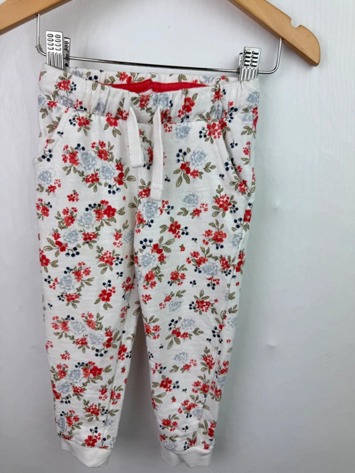 Mothercare Floral Jogging Bottoms - Girls 18 - 24 Months - Little Ones Preloved. Second Hand Children's & Preloved Baby, Kids, Girls & Boys Clothes. UK online