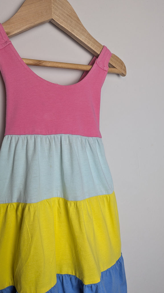 Mothercare Multicolour Tiered Dress - Girls 18-24 Months Little Ones Preloved Used, Preloved, Preworn & Second Hand Baby, Kids & Children's Clothing UK Online. Cheap affordable. Brands including Next, Joules, Nutmeg Morrisons, TU, F&F, H&M.