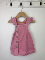 Mothercare Pink Cord Dress - Girls 9 - 12 Months - Little Ones Preloved. Second Hand Children's & Preloved Baby, Kids, Girls & Boys Clothes. UK online