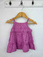 Mothercare Pink Floral Top - Girls 9 - 12 Months - Little Ones Preloved. Second Hand Children's & Preloved Baby, Kids, Girls & Boys Clothes. UK online