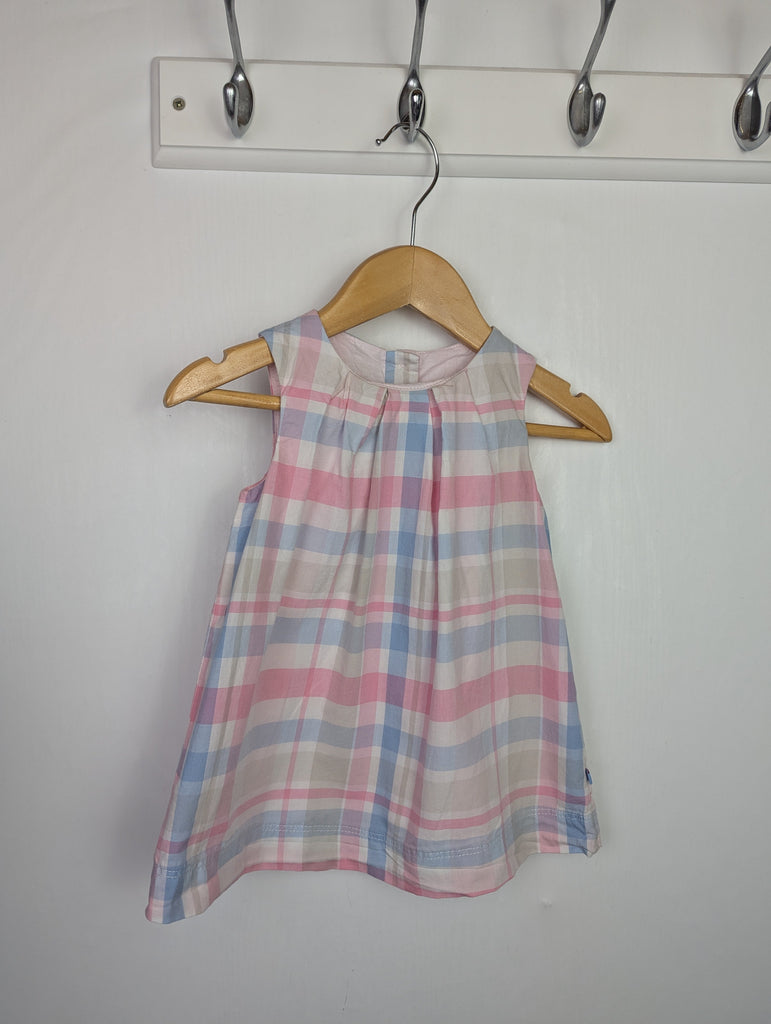 Mothercare Plaid Dress - Girls 0-3 Months Little Ones Preloved Used, Preloved, Preworn Baby, Girls & Boys Clothes. Kids & Children's second hand Clothing UK Online. Cheap affordable. Brands including Next, Joules, Nutmeg Morrisons, TU, F&F, H&M.