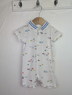 Mothercare Vehicles Romper - Boys 3 - 6 Months - Little Ones Preloved. Second Hand Children's & Preloved Baby, Kids, Girls & Boys Clothes. UK online