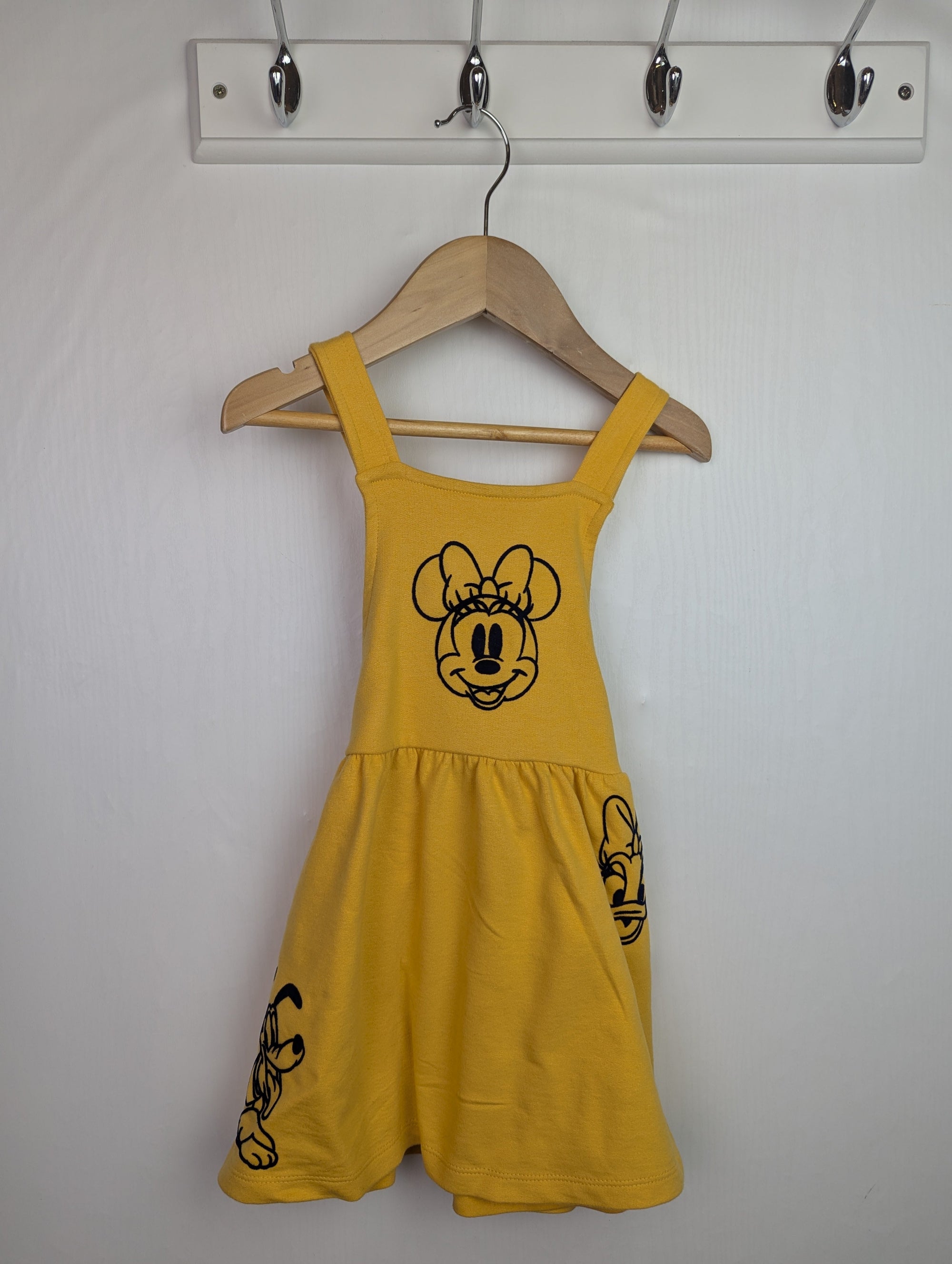 Mothercare Yellow Disney Dress - Girls 18 - 24 Months - Little Ones Preloved. Second Hand Children's & Preloved Baby, Kids, Girls & Boys Clothes. UK online
