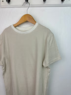 M&S Beige Striped Top - Boys 10 - 11 Years - Little Ones Preloved. Second Hand Children's & Preloved Baby, Kids, Girls & Boys Clothes. UK online