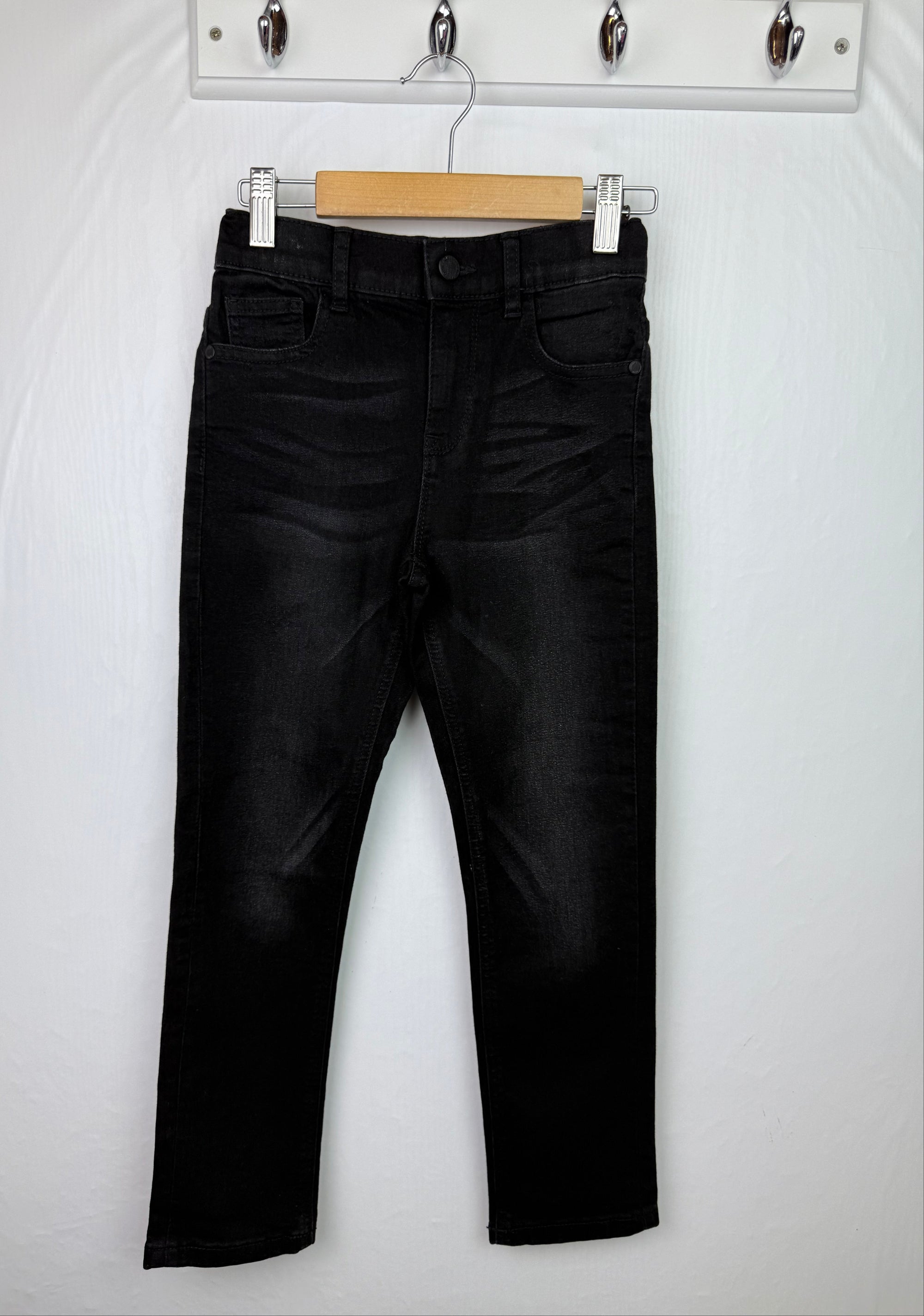 M&S Black Denim Jeans - Boys 7 - 8 Years - Little Ones Preloved. Second Hand Children's & Preloved Baby, Kids, Girls & Boys Clothes. UK online