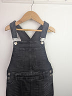 M&S Black Dungaree Dress - Girls 7 - 8 Years - Little Ones Preloved. Second Hand Children's & Preloved Baby, Kids, Girls & Boys Clothes. UK online