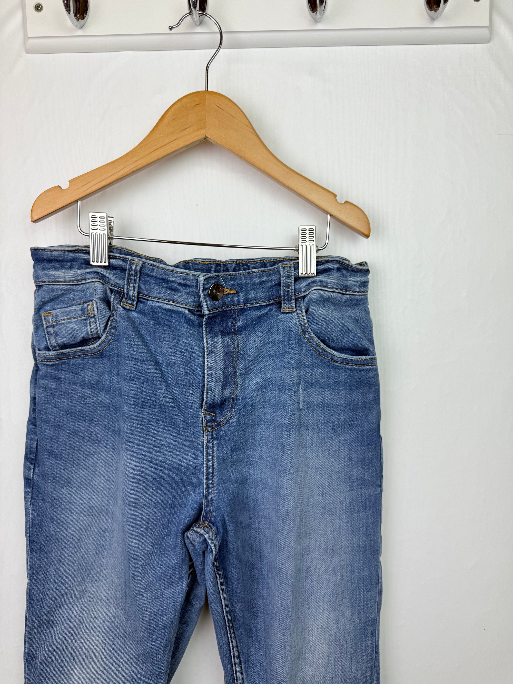 M&S Blue Denim Jeans - Boys 11 - 12 Years - Little Ones Preloved. Second Hand Children's & Preloved Baby, Kids, Girls & Boys Clothes. UK online