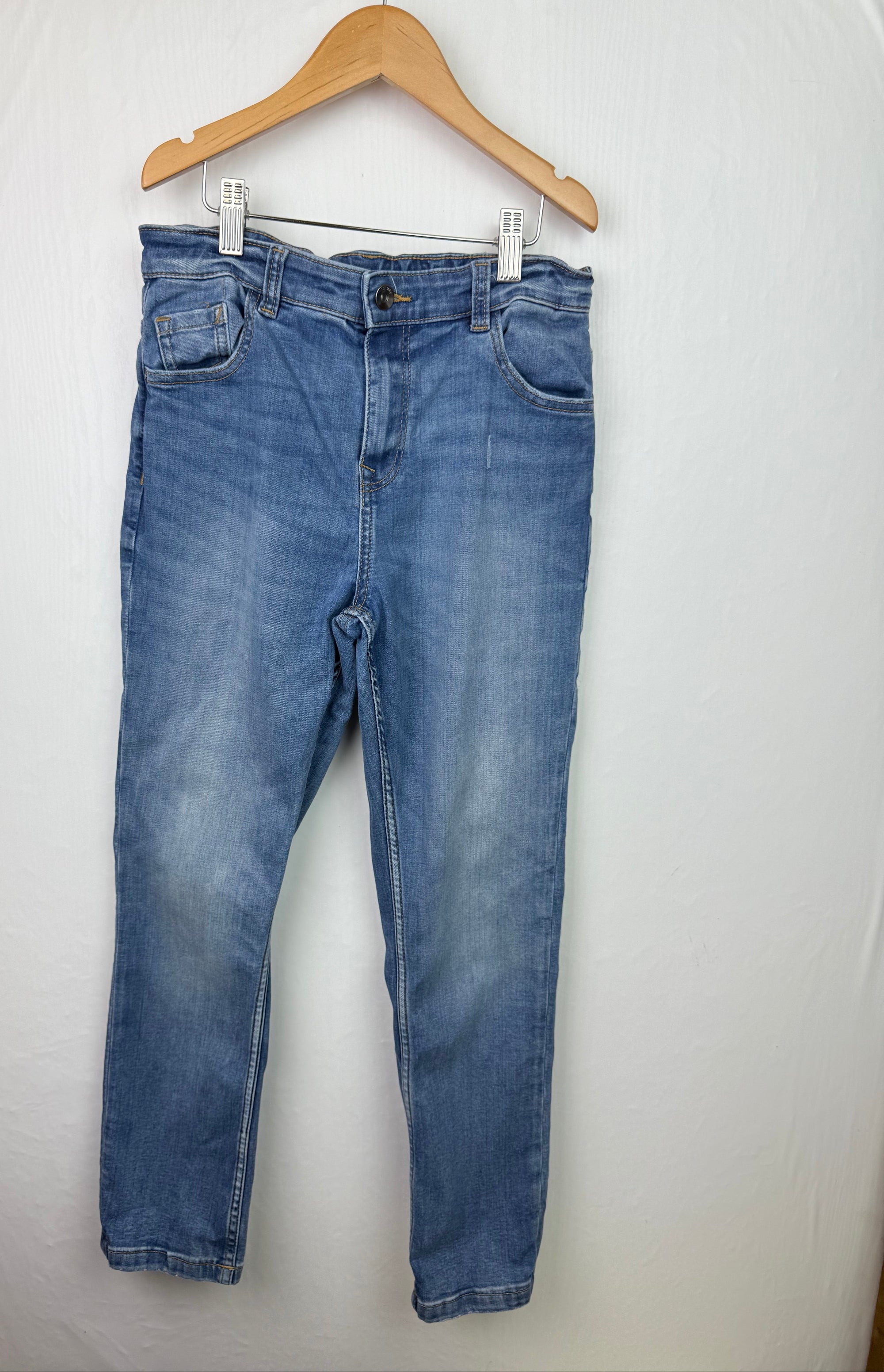 M&S Blue Denim Jeans - Boys 11 - 12 Years - Little Ones Preloved. Second Hand Children's & Preloved Baby, Kids, Girls & Boys Clothes. UK online