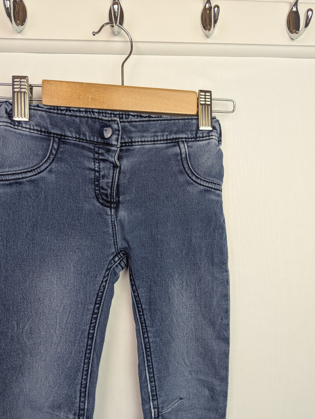 M&S Blue Skinny Jeans - Boys 4 - 5 Years - Little Ones Preloved. Second Hand Children's & Preloved Baby, Kids, Girls & Boys Clothes. UK online