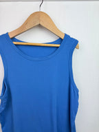 M&S Blue Vest Top - Boys 13 - 14 Years - Little Ones Preloved. Second Hand Children's & Preloved Baby, Kids, Girls & Boys Clothes. UK online