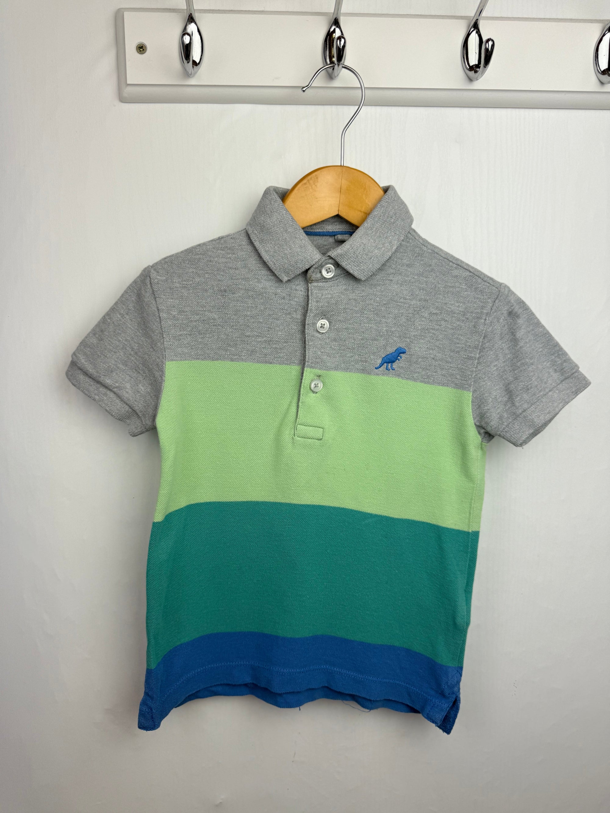 M&S Colour Block Polo Shirt - Boys 2 - 3 Years - Little Ones Preloved. Second Hand Children's & Preloved Baby, Kids, Girls & Boys Clothes. UK online