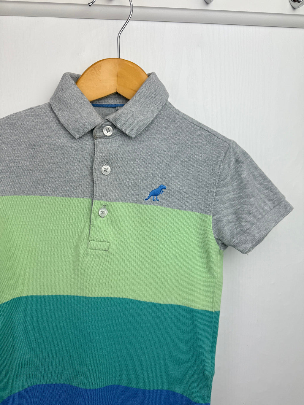 M&S Colour Block Polo Shirt - Boys 2 - 3 Years - Little Ones Preloved. Second Hand Children's & Preloved Baby, Kids, Girls & Boys Clothes. UK online
