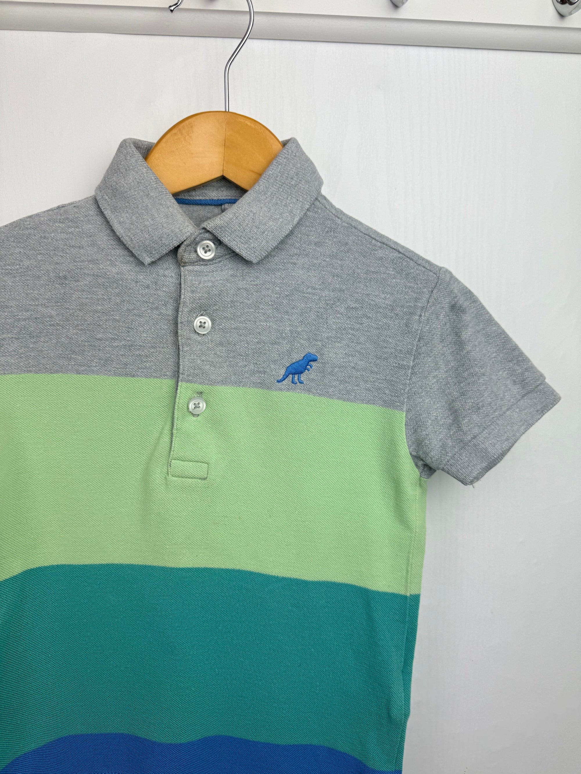 M&S Colour Block Polo Shirt - Boys 2 - 3 Years - Little Ones Preloved. Second Hand Children's & Preloved Baby, Kids, Girls & Boys Clothes. UK online