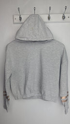M&S Grey Crop Hoodie - Girls 12 - 13 Years - Little Ones Preloved. Second Hand Children's & Preloved Baby, Kids, Girls & Boys Clothes. UK online