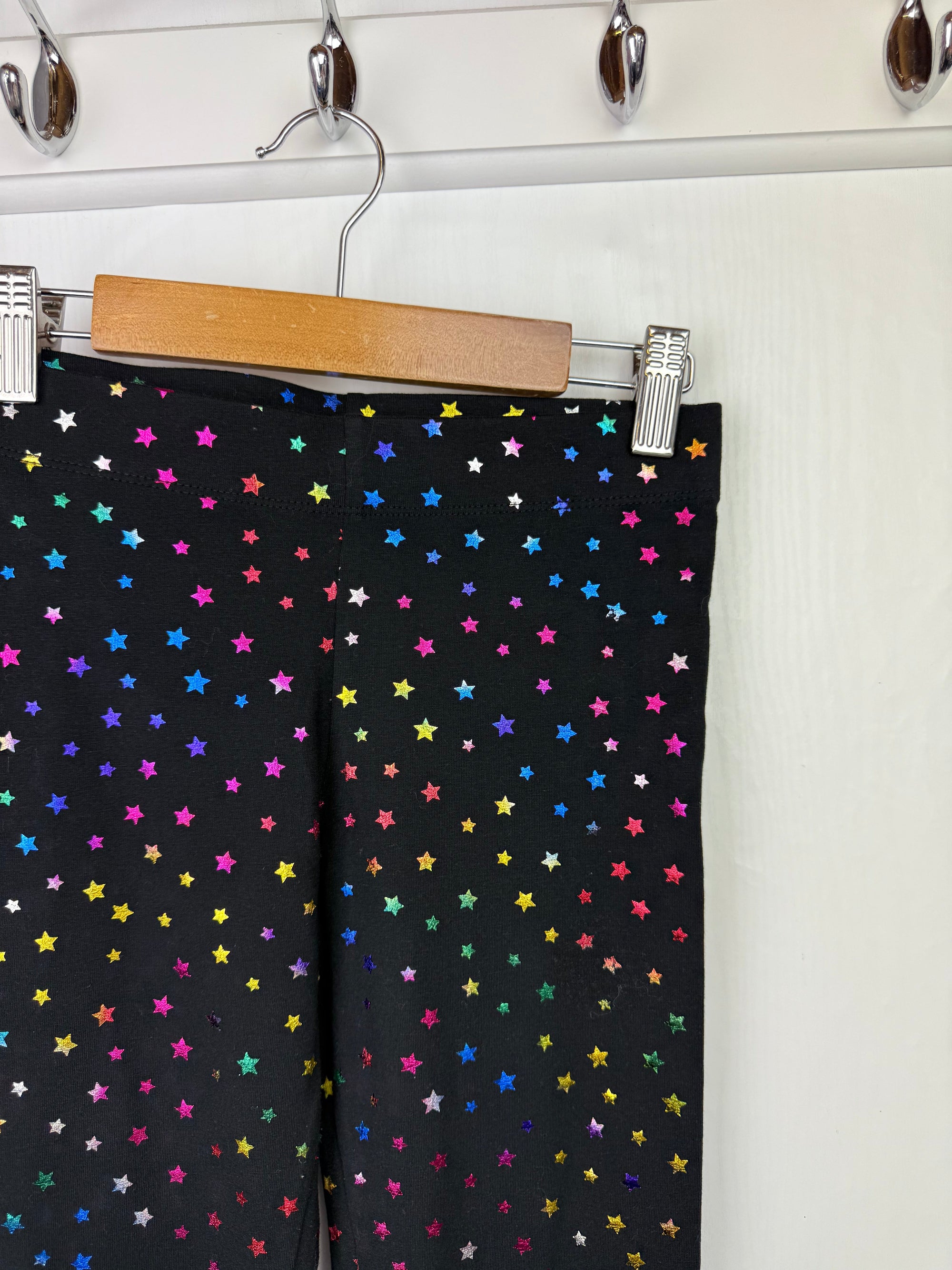 M&S Multicolour Star Leggings - Girls 9 - 10 Years - Little Ones Preloved. Second Hand Children's & Preloved Baby, Kids, Girls & Boys Clothes. UK online