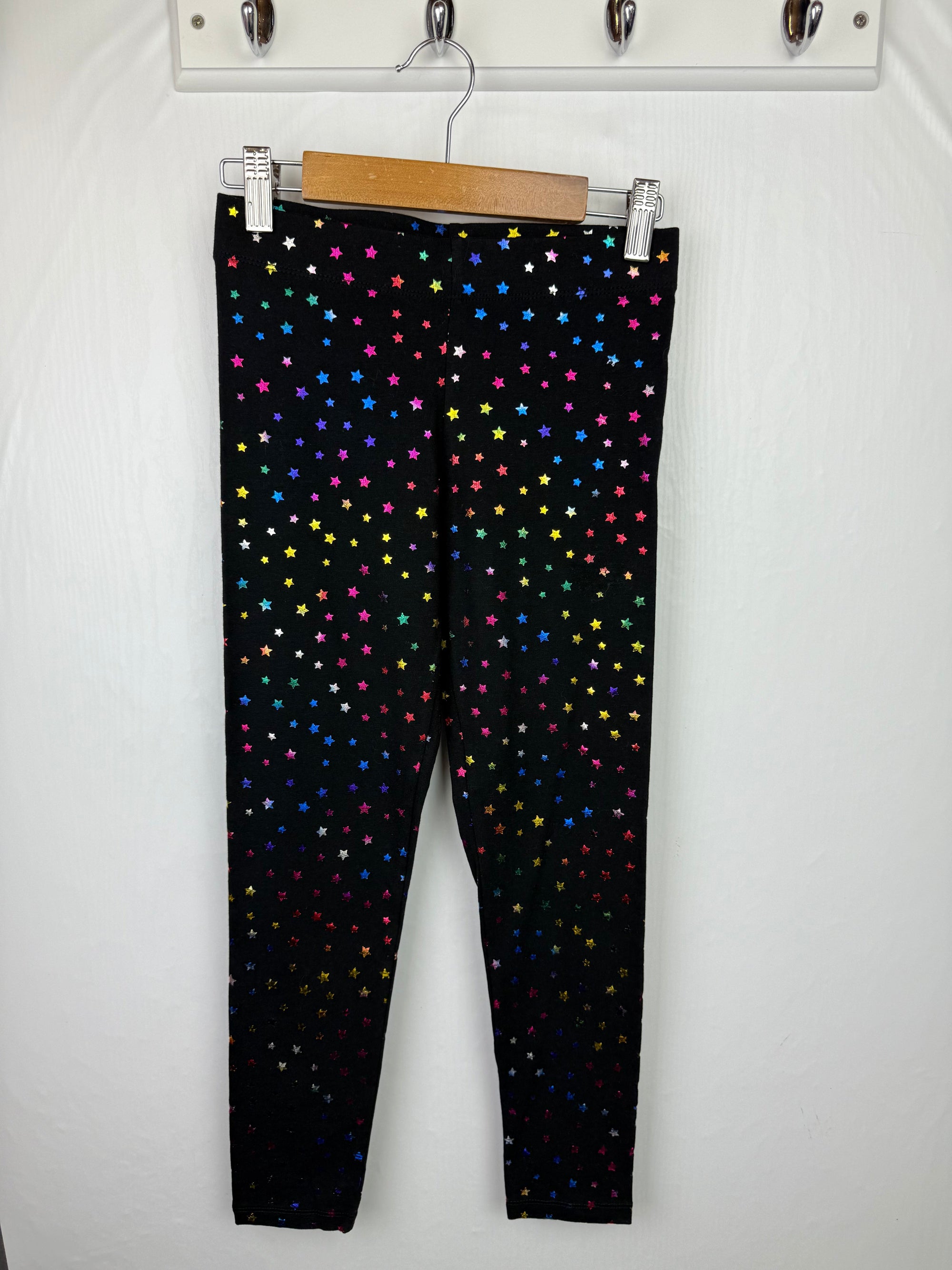 M&S Multicolour Star Leggings - Girls 9 - 10 Years - Little Ones Preloved. Second Hand Children's & Preloved Baby, Kids, Girls & Boys Clothes. UK online