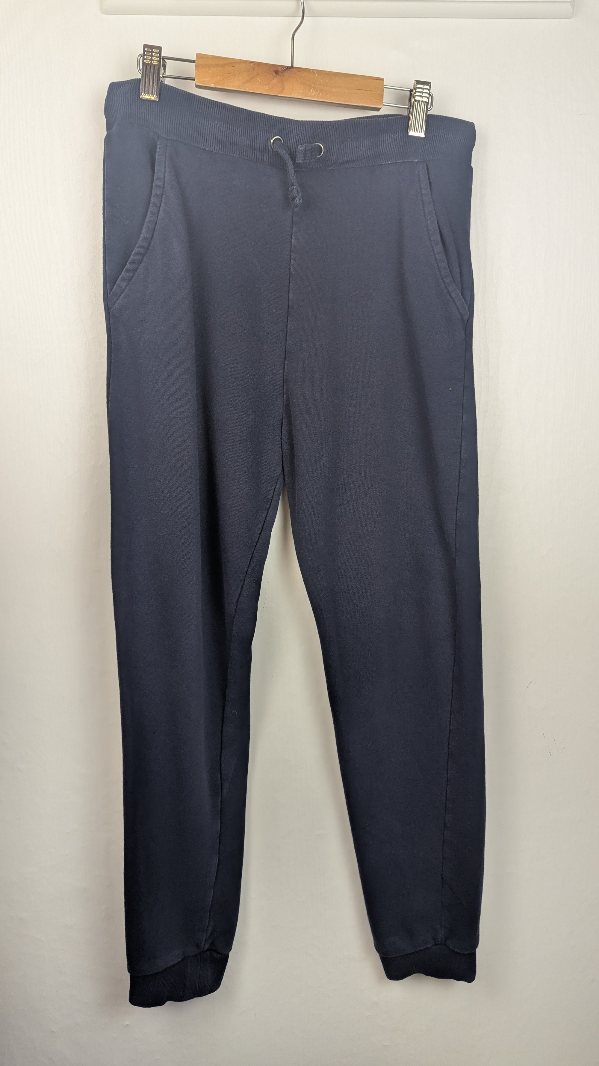 M&S Navy Jogging Bottoms - Unisex 13 - 14 Years - Little Ones Preloved. Second Hand Children's & Preloved Baby, Kids, Girls & Boys Clothes. UK online