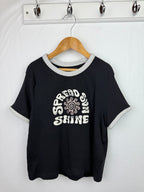 M&S Ribbed Short Sleeve Top - Girls 12 - 13 Years - Little Ones Preloved. Second Hand Children's & Preloved Baby, Kids, Girls & Boys Clothes. UK online