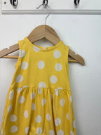 M&S Yellow Polkadot Romper - Baby Girls 3 - 6 Months - Little Ones Preloved. Second Hand Children's & Preloved Baby, Kids, Girls & Boys Clothes. UK online