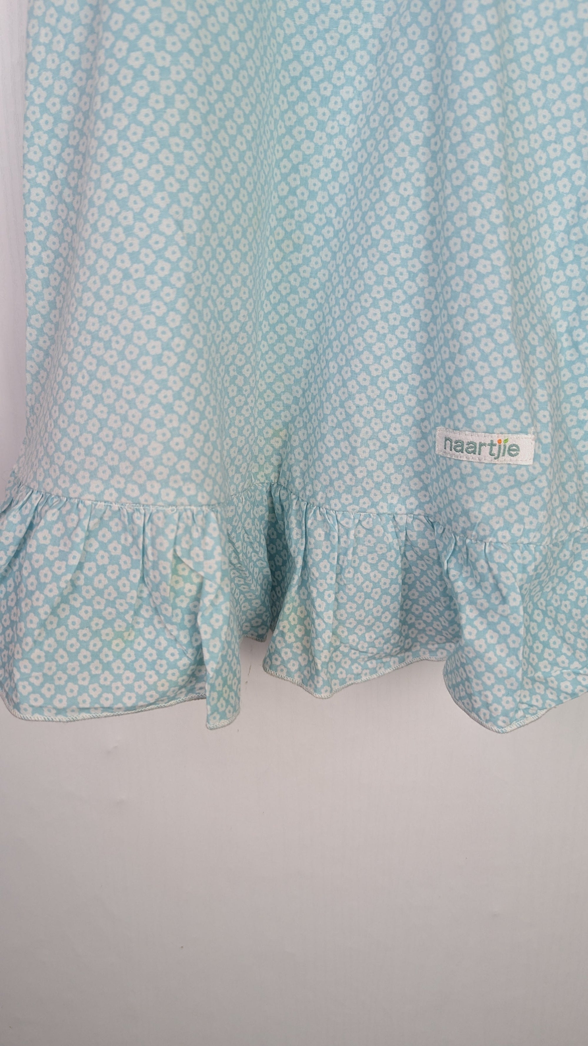Naartjie Blue Floral Dress - Girls 3 - 6 Months - Little Ones Preloved. Second Hand Children's & Preloved Baby, Kids, Girls & Boys Clothes. UK online