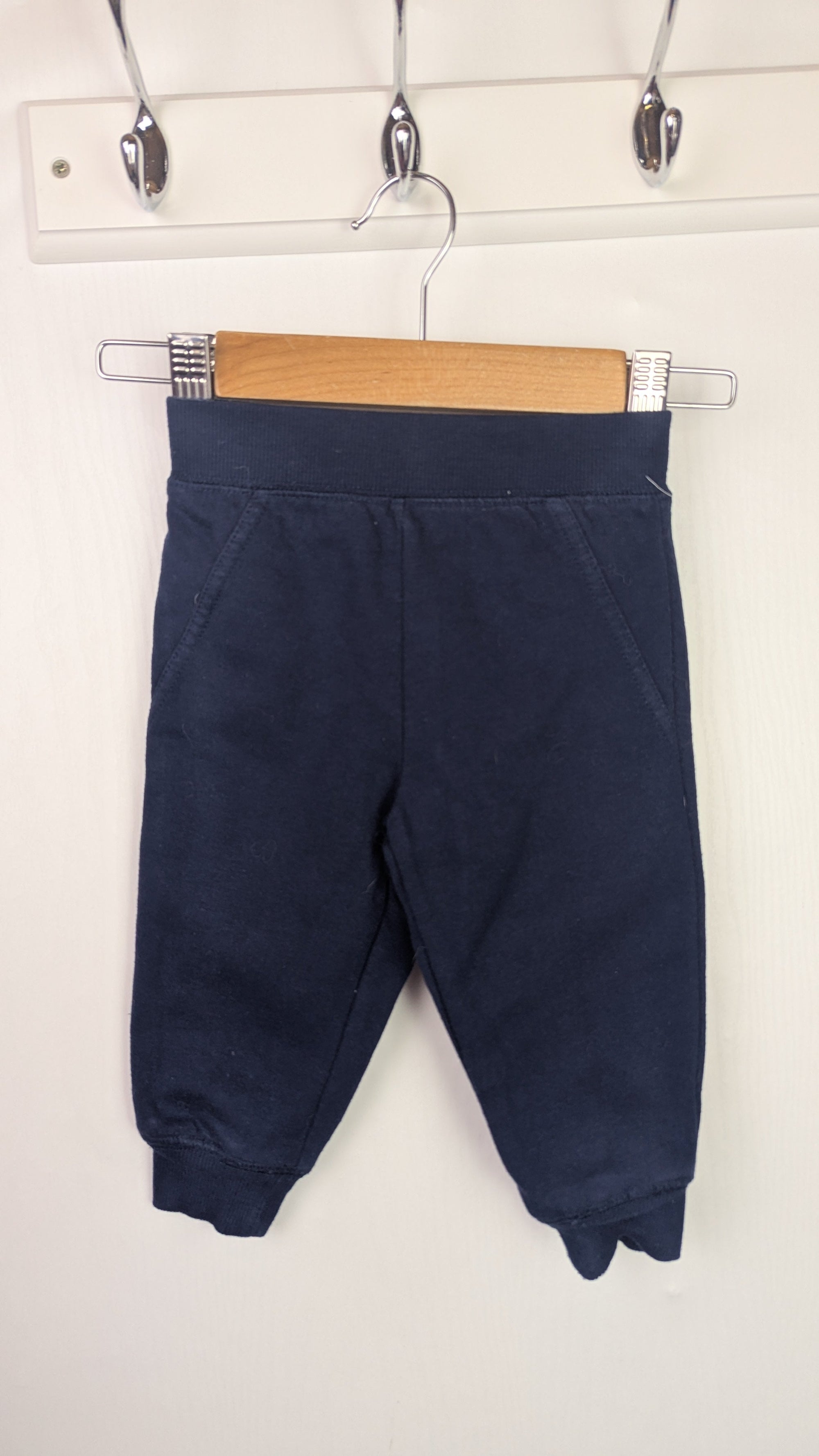 Navy Blue Jogging Bottoms - Boys 12 Months - Little Ones Preloved. Second Hand Children's & Preloved Baby, Kids, Girls & Boys Clothes. UK online