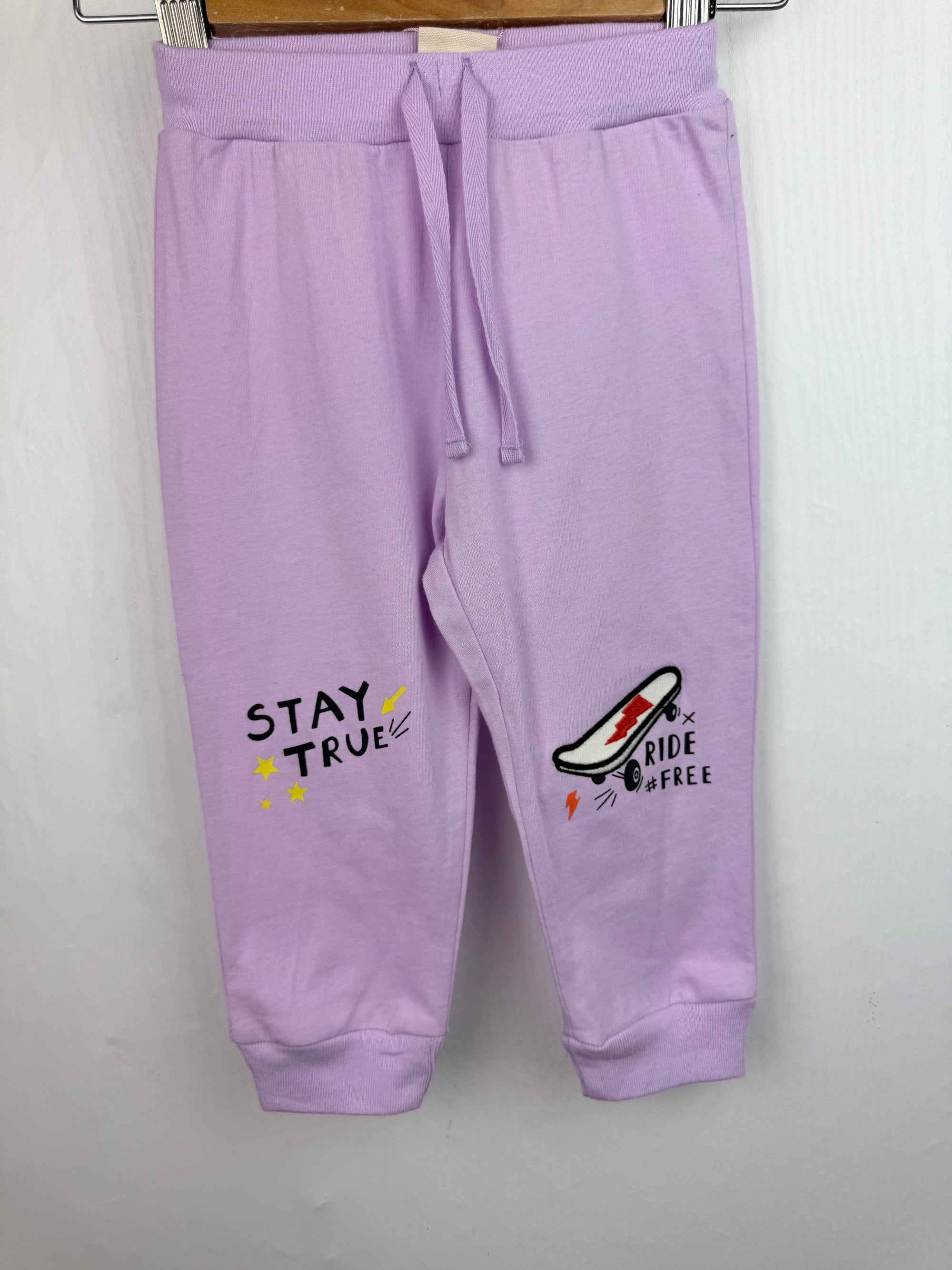 NEW Blitz! Purple Joggers - Girls 12 - 18 Months - Little Ones Preloved. Second Hand Children's & Preloved Baby, Kids, Girls & Boys Clothes. UK online