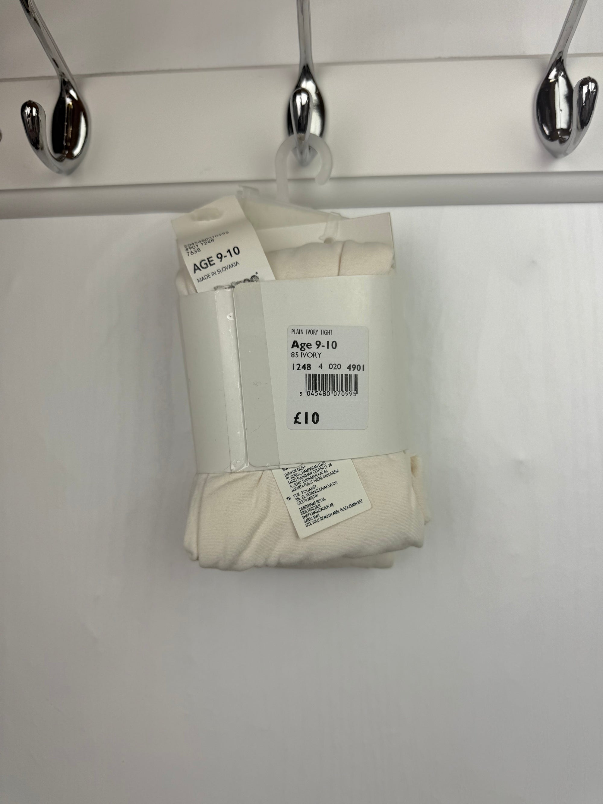 NEW Bluezoo Ivory Tights - Girls 9 - 10 Years - Little Ones Preloved. Second Hand Children's & Preloved Baby, Kids, Girls & Boys Clothes. UK online