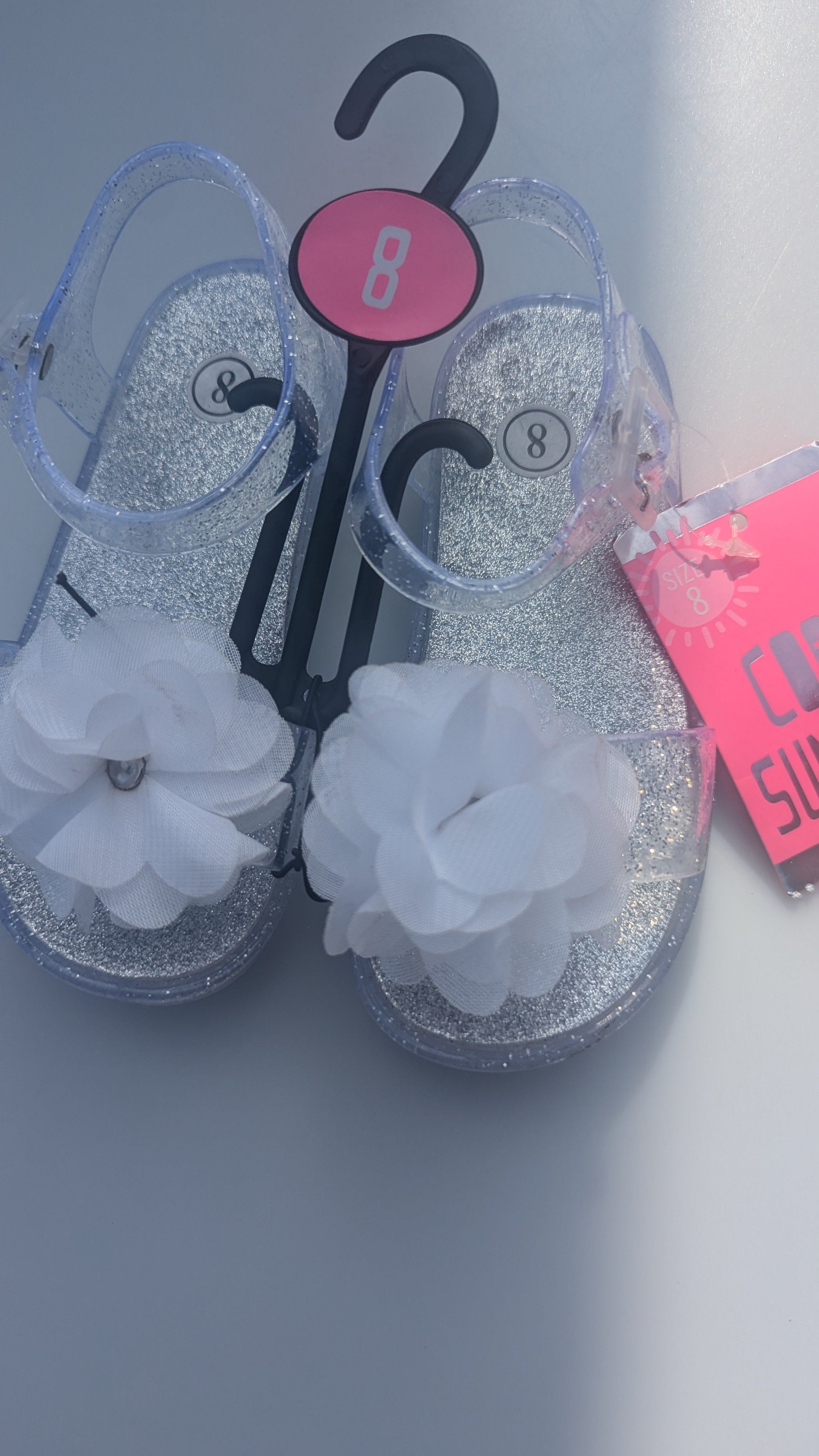 NEW B&M Jelly Sandals - Girls size 8 - Little Ones Preloved. Second Hand Children's & Preloved Baby, Kids, Girls & Boys Clothes. UK online