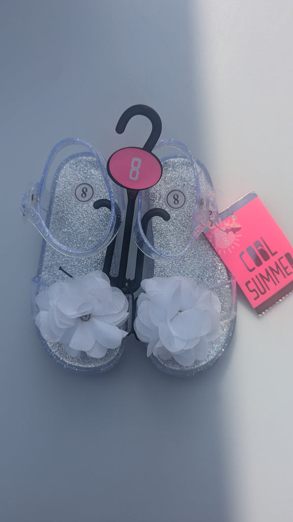 NEW B&M Jelly Sandals - Girls size 8 B&M Used, Preloved, Preworn Baby, Girls & Boys Clothes. Kids & Children's second hand Clothing UK Online. Cheap affordable. Brands including Next, Joules, Nutmeg Morrisons, TU, F&F, H&M.