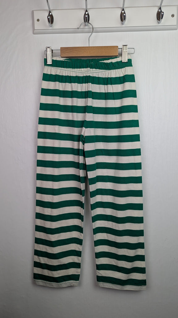 NEW Boden Green Striped Pajama Bottoms - Unisex 9-10 Years Little Ones Preloved Used, Preloved, Preworn & Second Hand Baby, Kids & Children's Clothing UK Online. Cheap affordable. Brands including Next, Joules, Nutmeg Morrisons, TU, F&F, H&M.