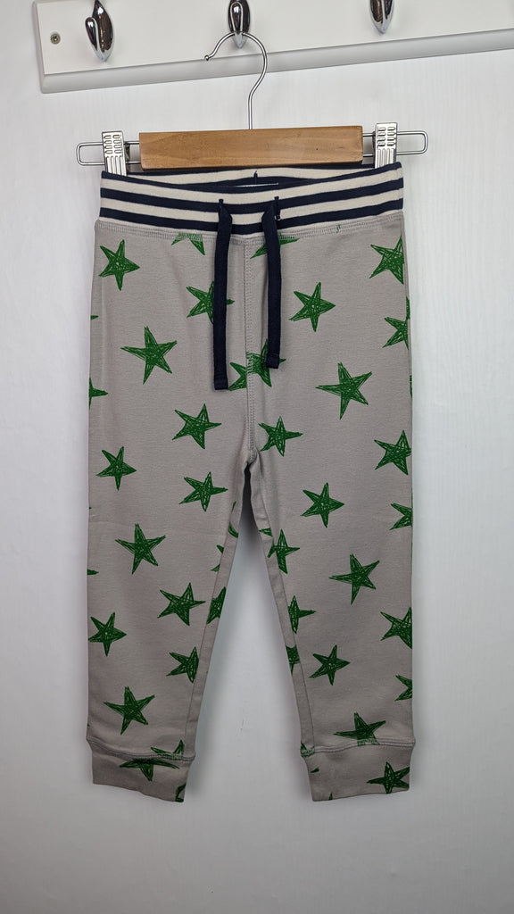 NEW Boden Grey Star Joggers - Boys 2-3 Years Little Ones Preloved Used, Preloved, Preworn Baby, Girls & Boys Clothes. Kids & Children's second hand Clothing UK Online. Cheap affordable. Brands including Next, Joules, Nutmeg Morrisons, TU, F&F, H&M.