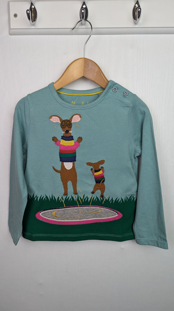 NEW Boden Kangaroo Long Sleeve Top - Girls 2-3 Years Little Ones Preloved Used, Preloved, Preworn Baby, Girls & Boys Clothes. Kids & Children's second hand Clothing UK Online. Cheap affordable. Brands including Next, Joules, Nutmeg Morrisons, TU, F&F, H&M.