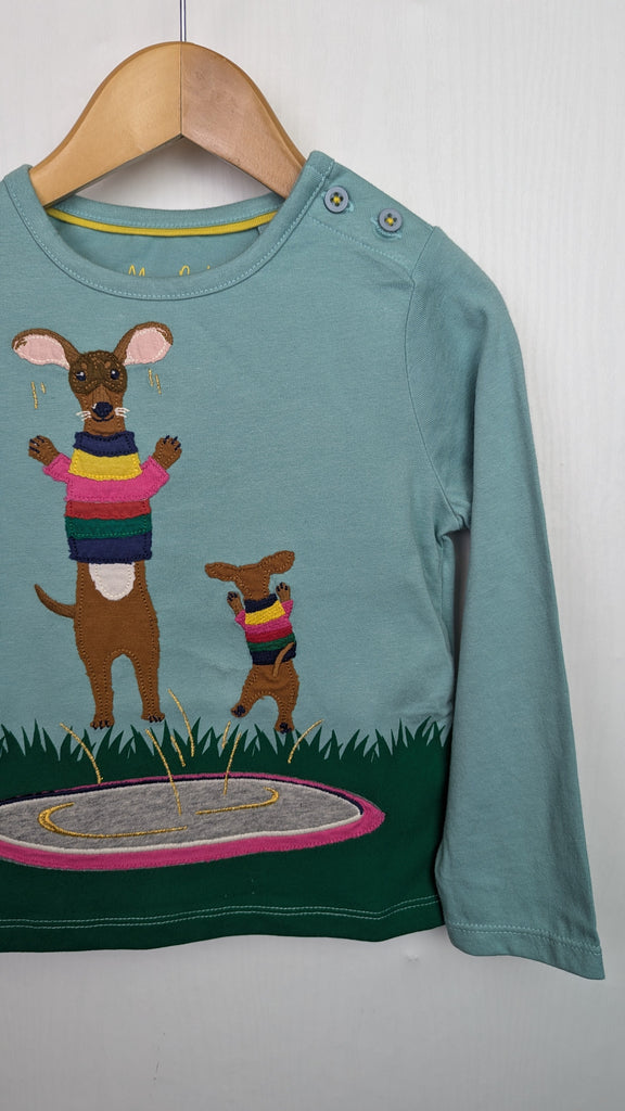 NEW Boden Kangaroo Long Sleeve Top - Girls 2-3 Years Little Ones Preloved Used, Preloved, Preworn Baby, Girls & Boys Clothes. Kids & Children's second hand Clothing UK Online. Cheap affordable. Brands including Next, Joules, Nutmeg Morrisons, TU, F&F, H&M.