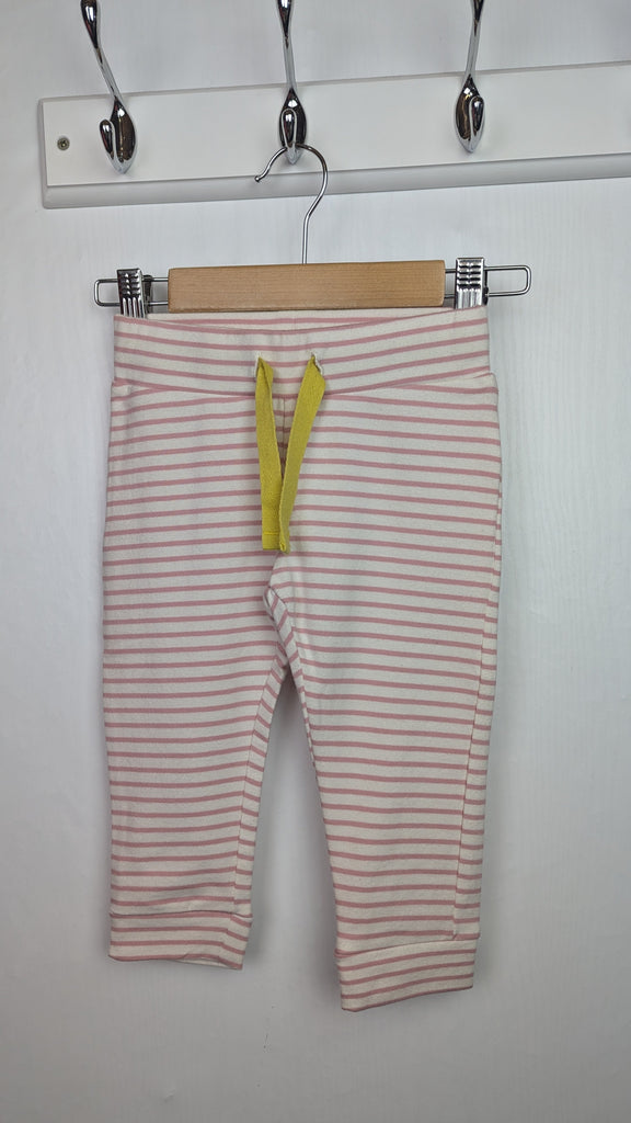 NEW Boden Pink Striped Leggings - Girls 18-24 Months Little Ones Preloved Used, Preloved, Preworn Baby, Girls & Boys Clothes. Kids & Children's second hand Clothing UK Online. Cheap affordable. Brands including Next, Joules, Nutmeg Morrisons, TU, F&F, H&M.