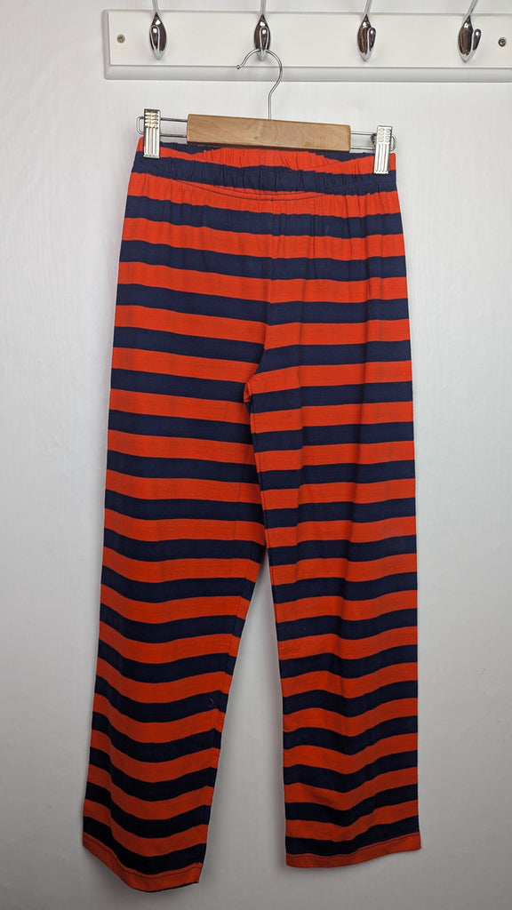 NEW Boden Red & Navy Striped Pyjama Bottoms - Unisex 11-12 Years Little Ones Preloved Used, Preloved, Preworn Baby, Girls & Boys Clothes. Kids & Children's second hand Clothing UK Online. Cheap affordable. Brands including Next, Joules, Nutmeg Morrisons, TU, F&F, H&M.