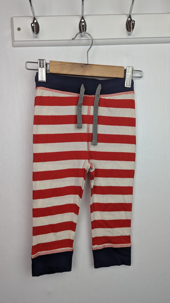 NEW Boden Red Striped Joggers - Boys 2-3 Years Little Ones Preloved Used, Preloved, Preworn & Second Hand Baby, Kids & Children's Clothing UK Online. Cheap affordable. Brands including Next, Joules, Nutmeg Morrisons, TU, F&F, H&M.