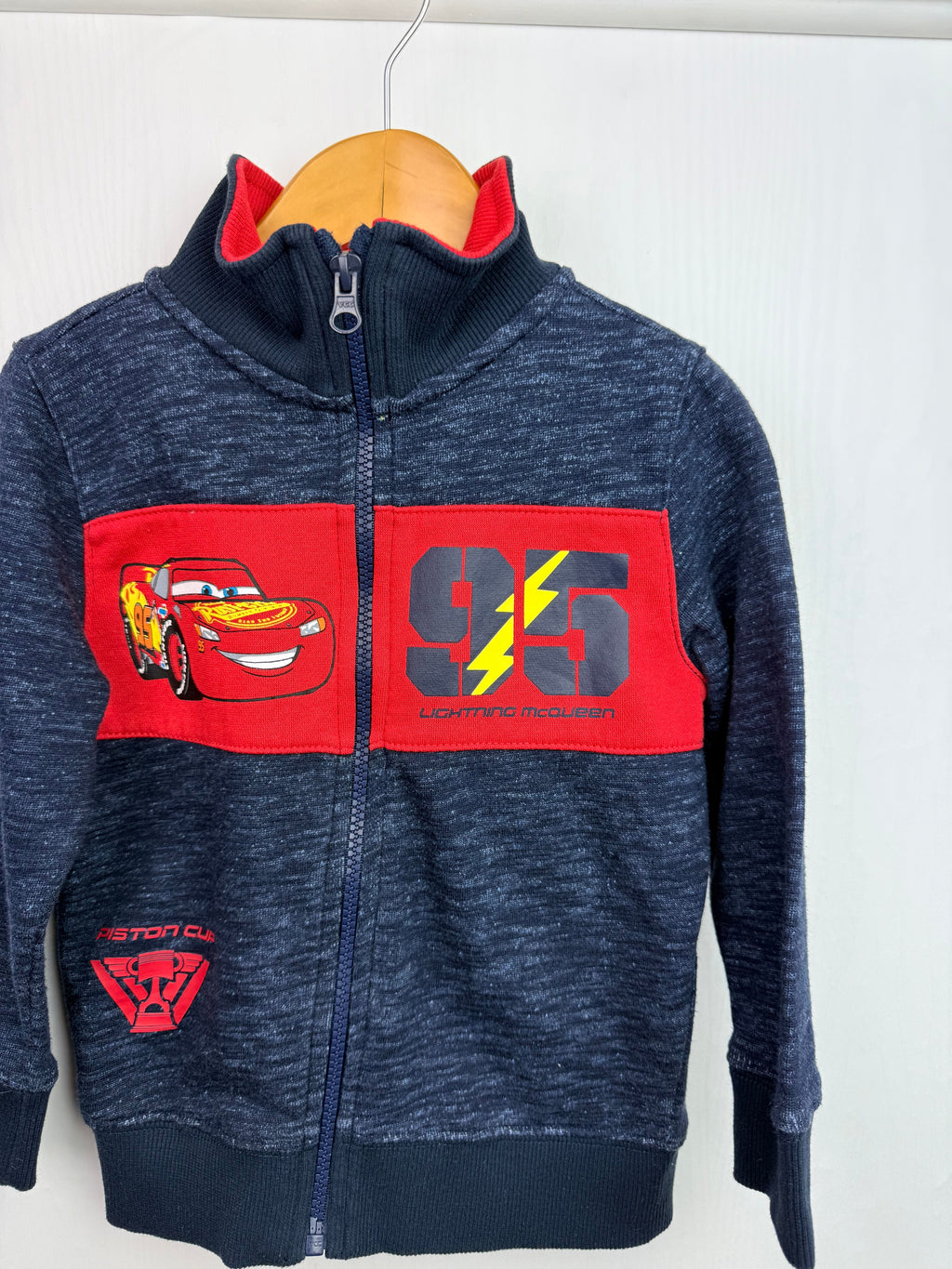 NEW C&A Disney Cars Zipped Sweater - Boys 4 Years - Little Ones Preloved. Second Hand Children's & Preloved Baby, Kids, Girls & Boys Clothes. UK online