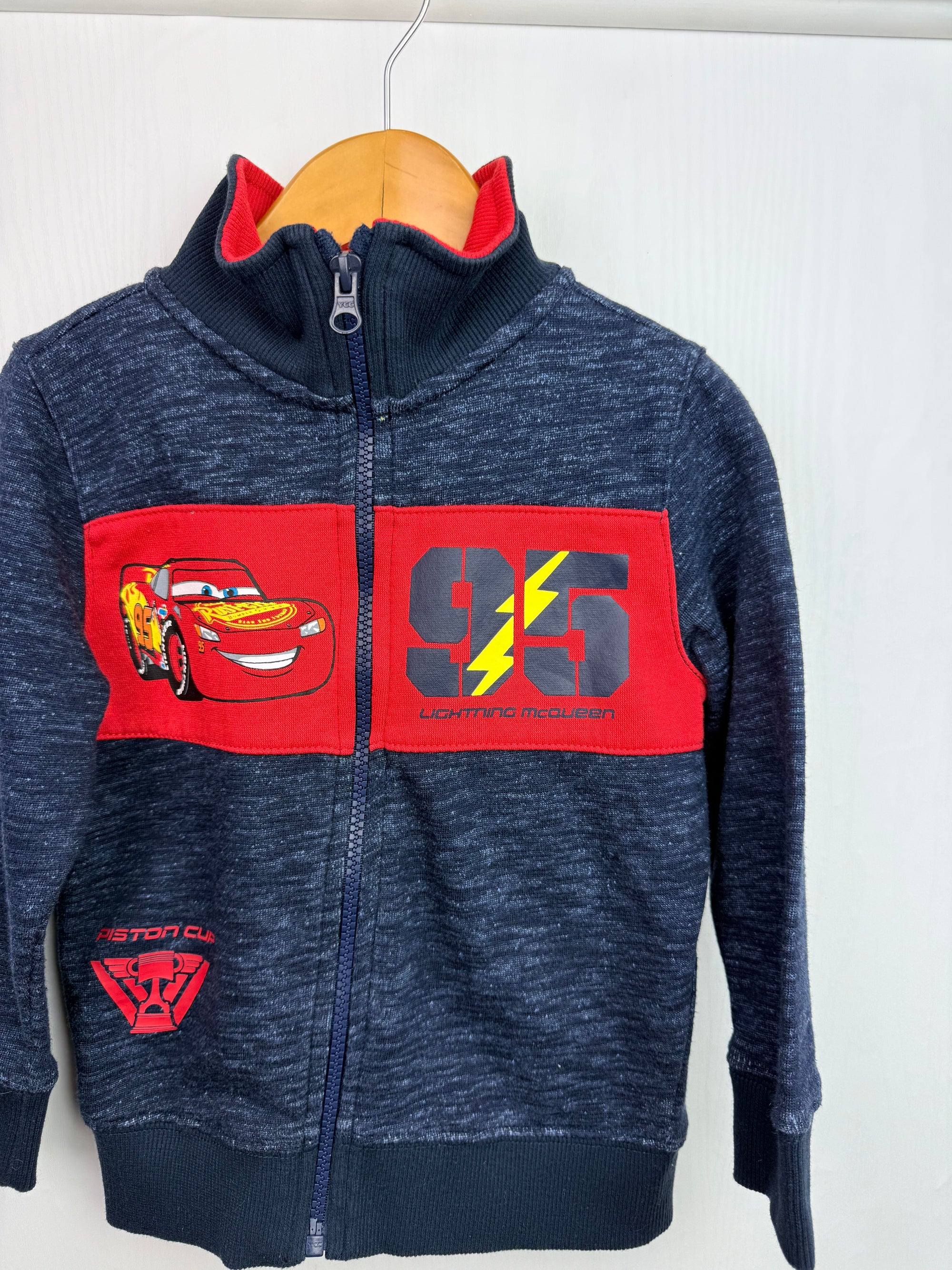 NEW C&A Disney Cars Zipped Sweater - Boys 4 Years - Little Ones Preloved. Second Hand Children's & Preloved Baby, Kids, Girls & Boys Clothes. UK online