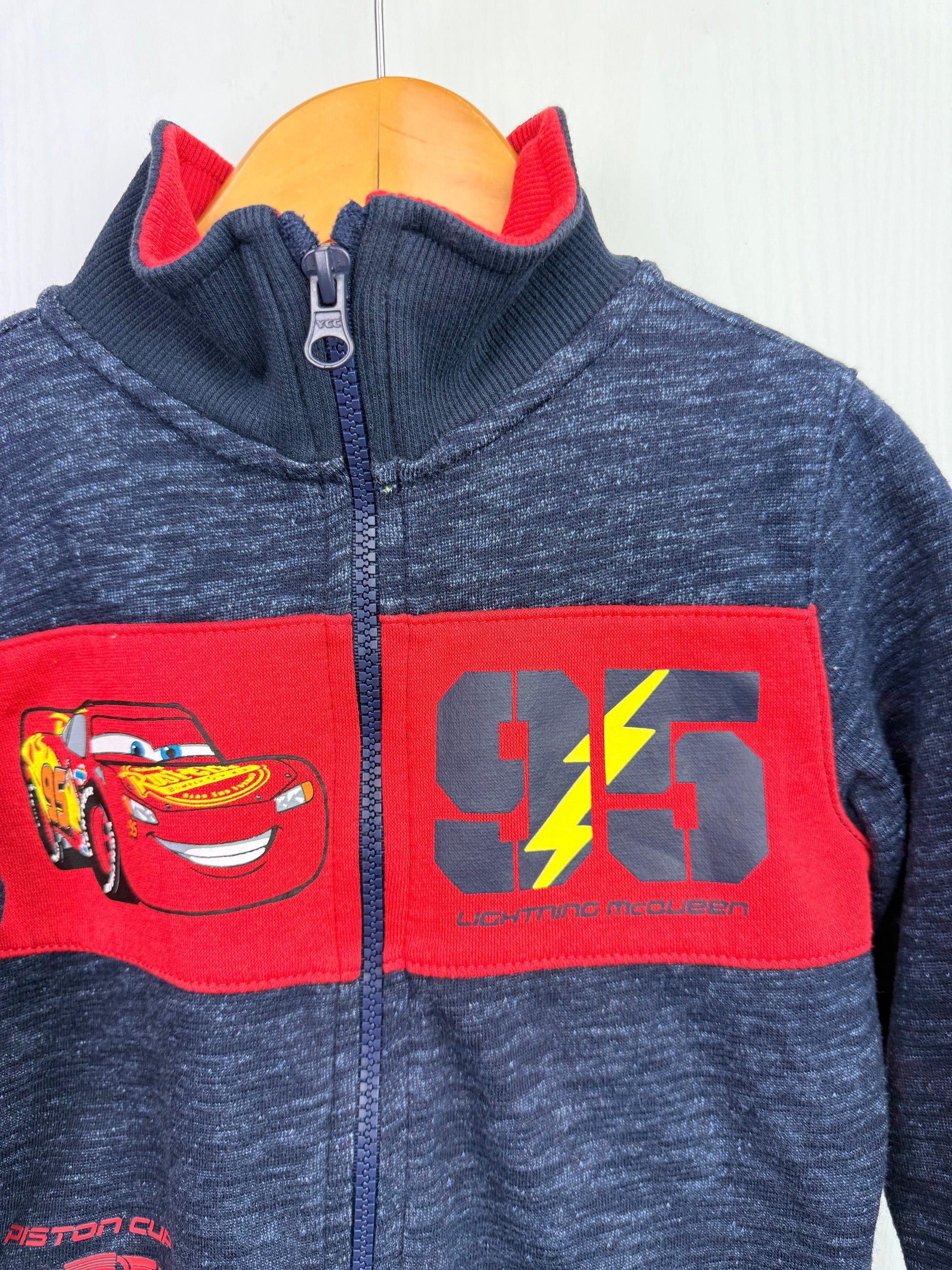 NEW C&A Disney Cars Zipped Sweater - Boys 4 Years - Little Ones Preloved. Second Hand Children's & Preloved Baby, Kids, Girls & Boys Clothes. UK online