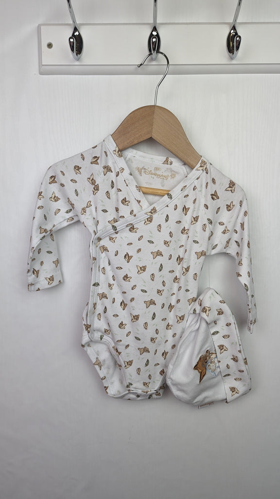 NEW Disney Bambi Bodysuit & Hat - Girls 3-6 Months Disney Used, Preloved, Preworn & Second Hand Baby, Kids & Children's Clothing UK Online. Cheap affordable. Brands including Next, Joules, Nutmeg Morrisons, TU, F&F, H&M.