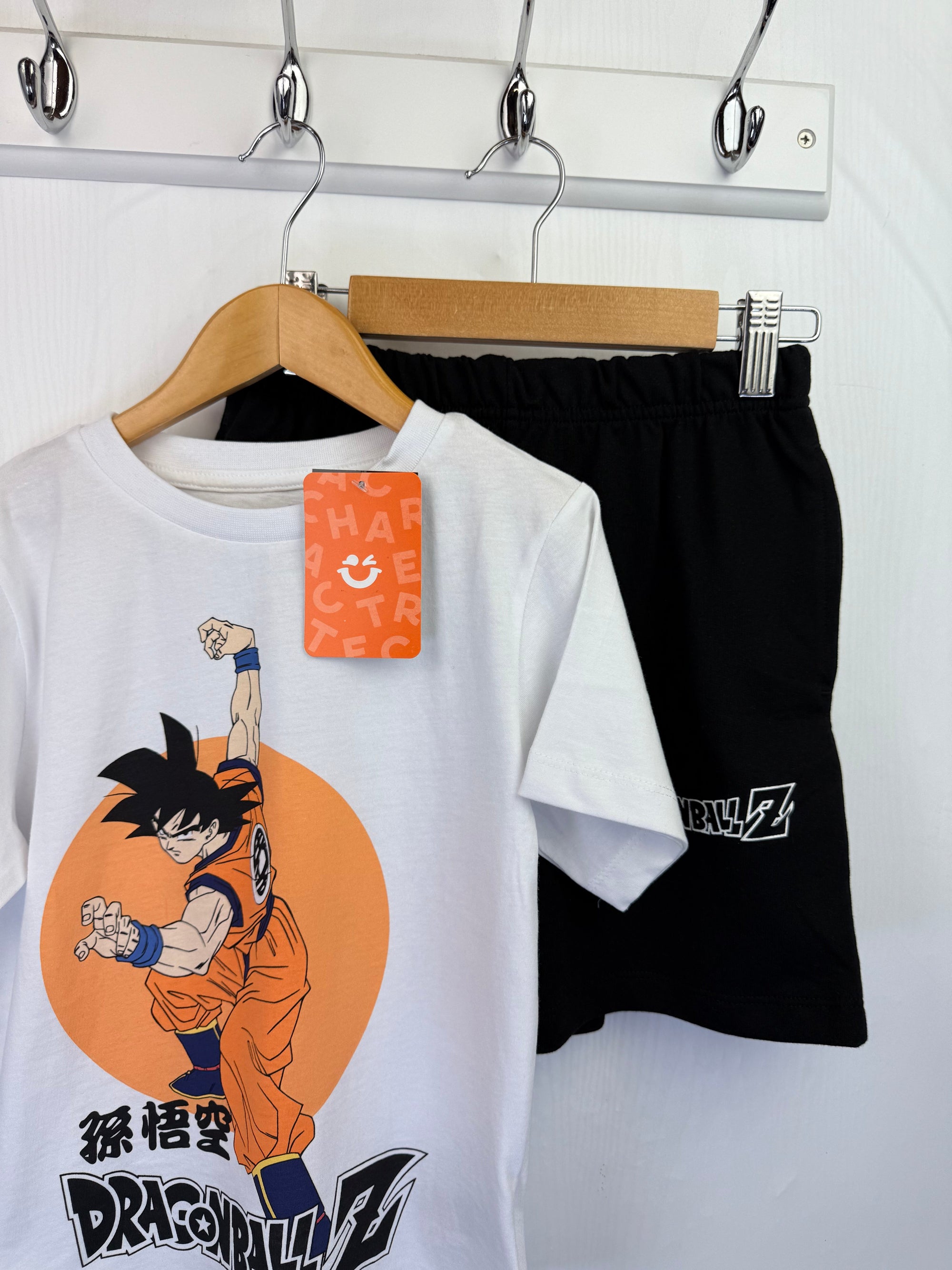 NEW Dragon Ball Z Top & Shorts - Boys 7 Years - Little Ones Preloved. Second Hand Children's & Preloved Baby, Kids, Girls & Boys Clothes. UK online