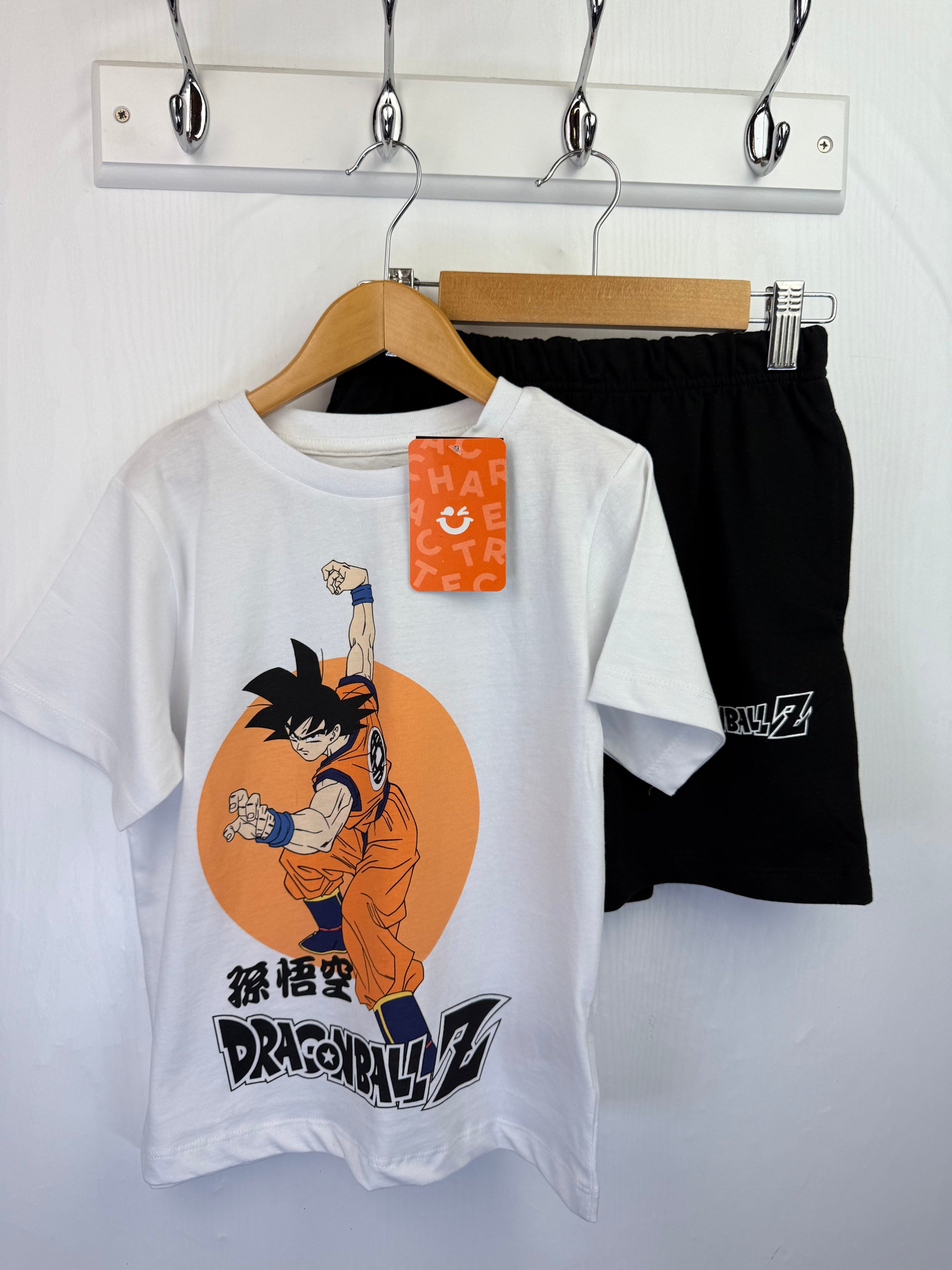 NEW Dragon Ball Z Top & Shorts - Boys 7 Years - Little Ones Preloved. Second Hand Children's & Preloved Baby, Kids, Girls & Boys Clothes. UK online