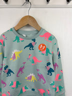 NEW Ex - M*S Dinosaur Jumper - Little Ones Preloved. Second Hand Children's & Preloved Baby, Kids, Girls & Boys Clothes. UK online