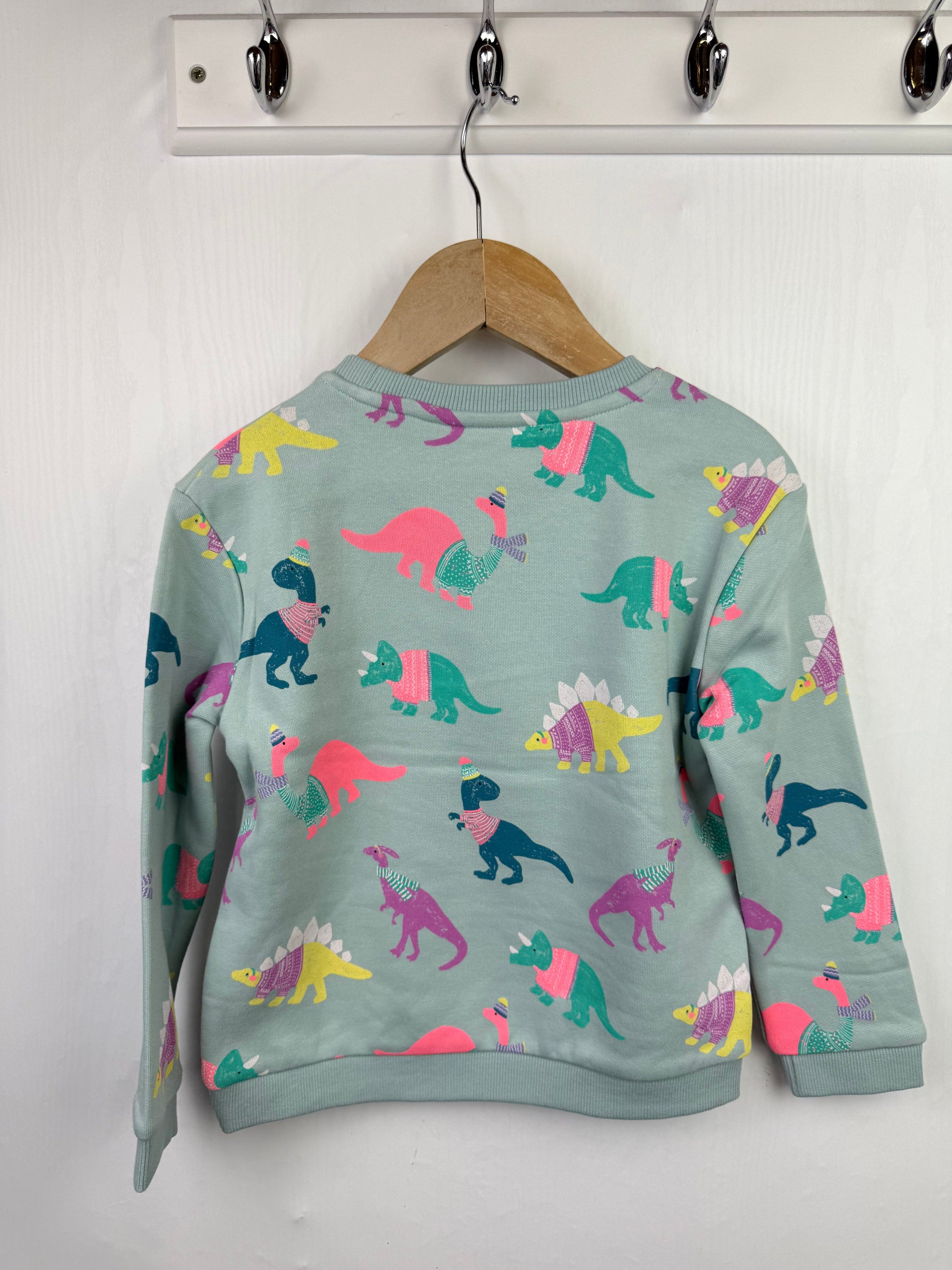 NEW Ex - M*S Dinosaur Jumper - Little Ones Preloved. Second Hand Children's & Preloved Baby, Kids, Girls & Boys Clothes. UK online
