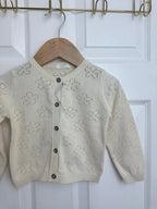 NEW ex - Next Floral Cream Cardigan - Girls 12 - 18 Months - Little Ones Preloved. Second Hand Children's & Preloved Baby, Kids, Girls & Boys Clothes. UK online