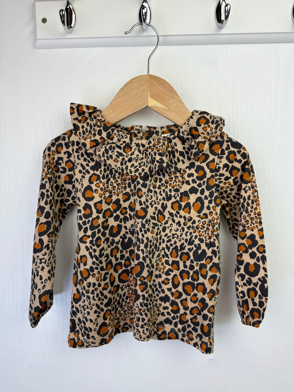 NEW Ex N*xt Animal Print Collared Top - Little Ones Preloved. Second Hand Children's & Preloved Baby, Kids, Girls & Boys Clothes. UK online