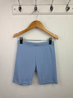 NEW F&F Blue Ribbed Shorts - Girls 8 - 9 Years - Little Ones Preloved. Second Hand Children's & Preloved Baby, Kids, Girls & Boys Clothes. UK online